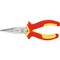 Garant Snipe nose pliers- straight VDE insulated- overall length: 160mm 713310 160 - alternate 1